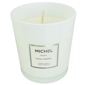 Michel Germain Soy Candle 5oz French Oak & Sage New Glass Jar Gift Home Decor